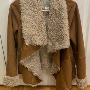 Juniors American Rag Brand, camel colored coat
